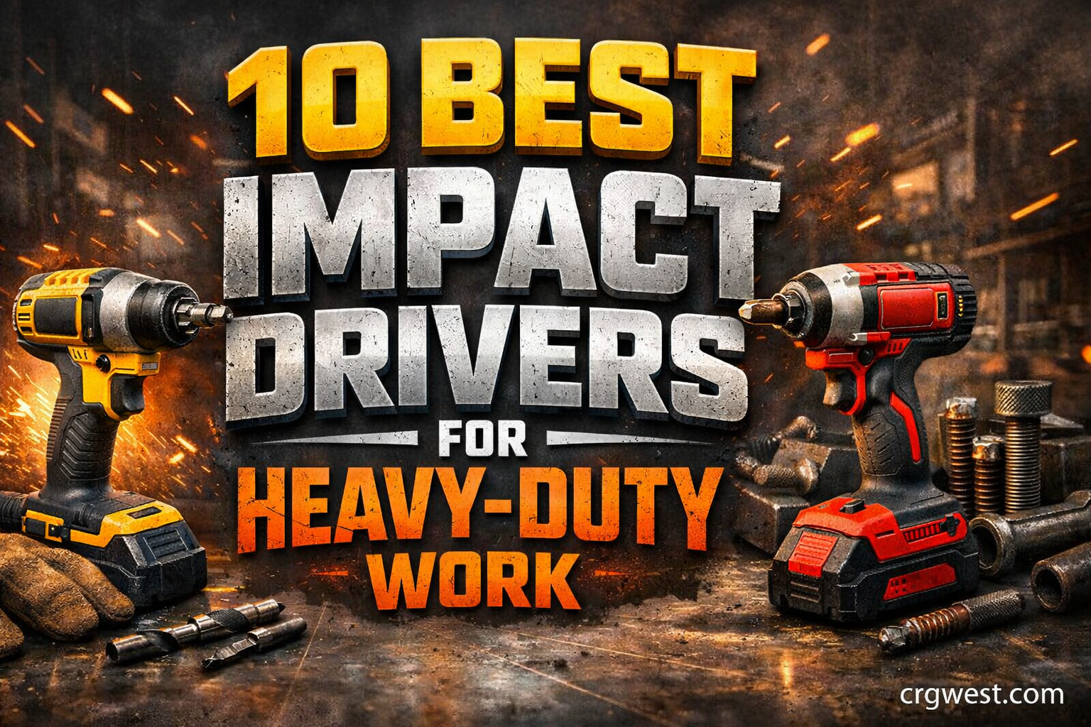 10 Best Impact Drivers for Heavy-Duty Work