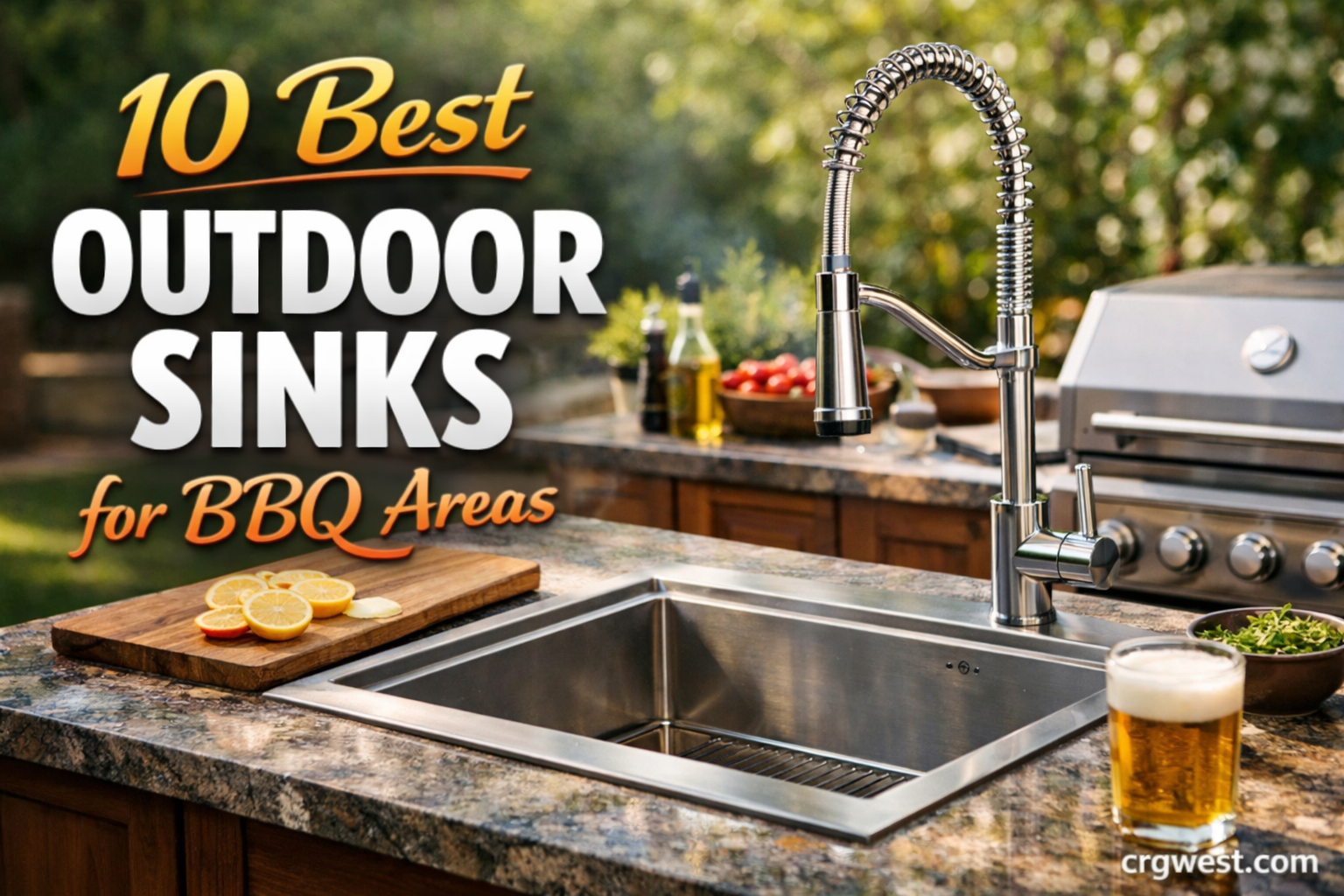 10 Best Outdoor Sinks for BBQ Areas
