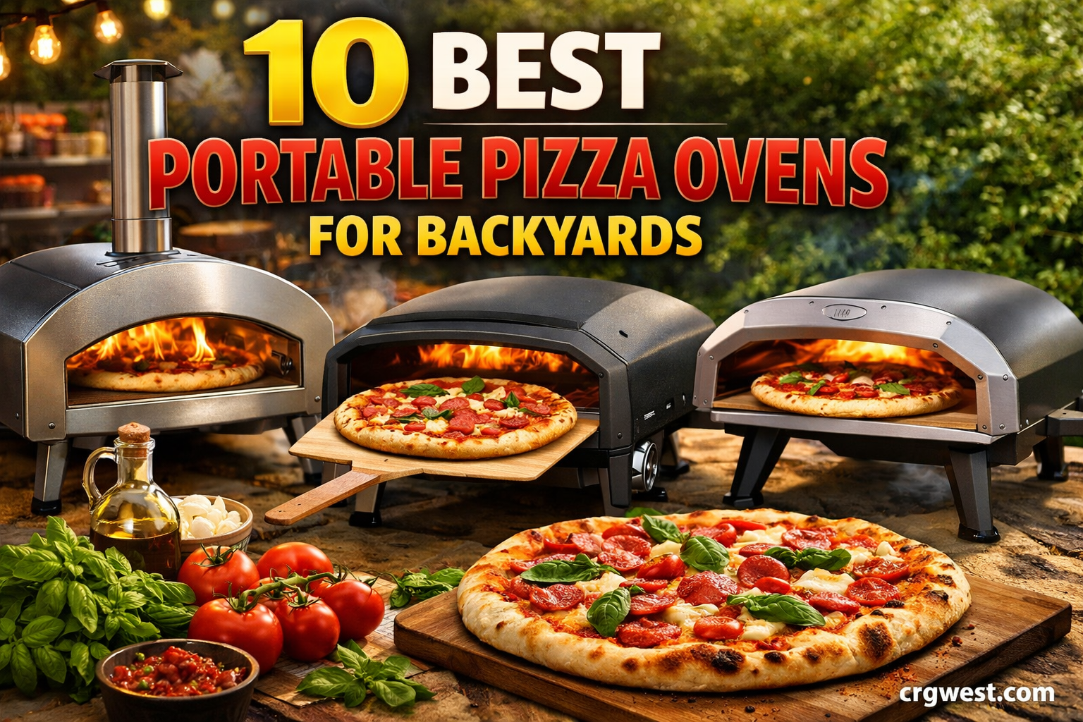 10 Best Portable Pizza Ovens for Backyards