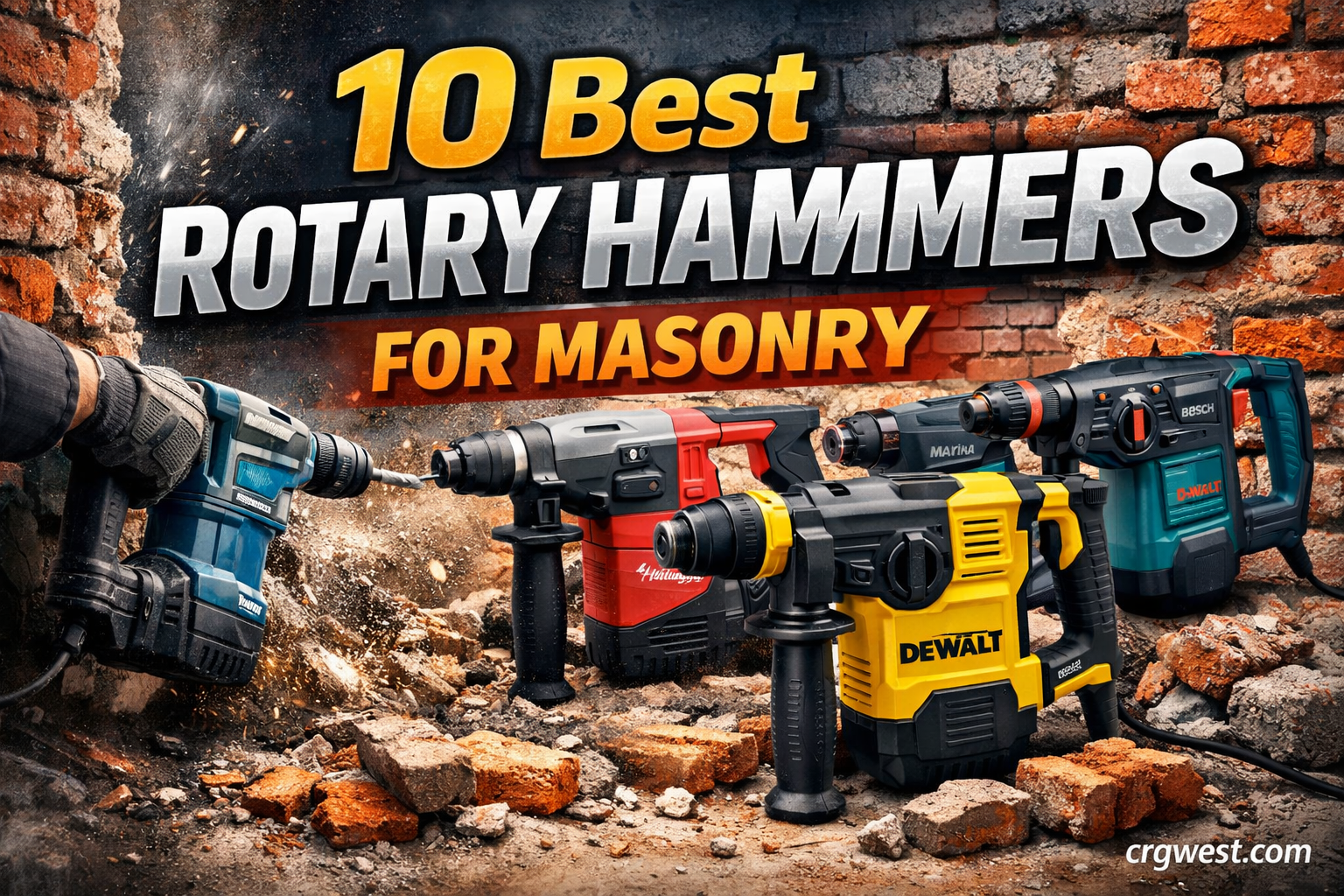 10 Best Rotary Hammers for Masonry