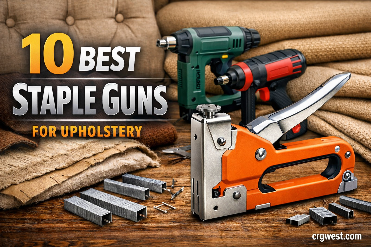 10 Best Staple Guns for Upholstery