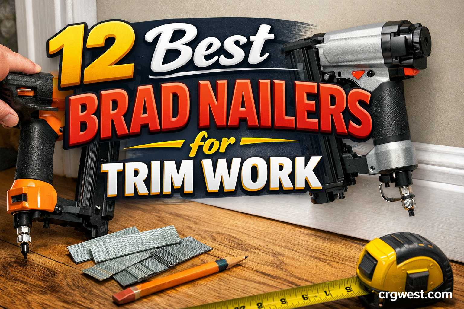 12 Best Brad Nailers for Trim Work