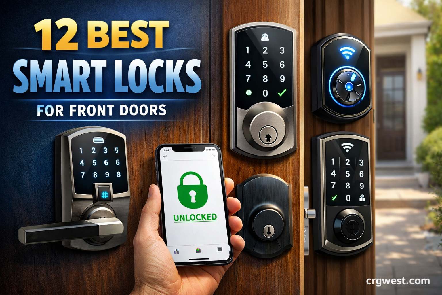 12 Best Smart Locks for Front Doors