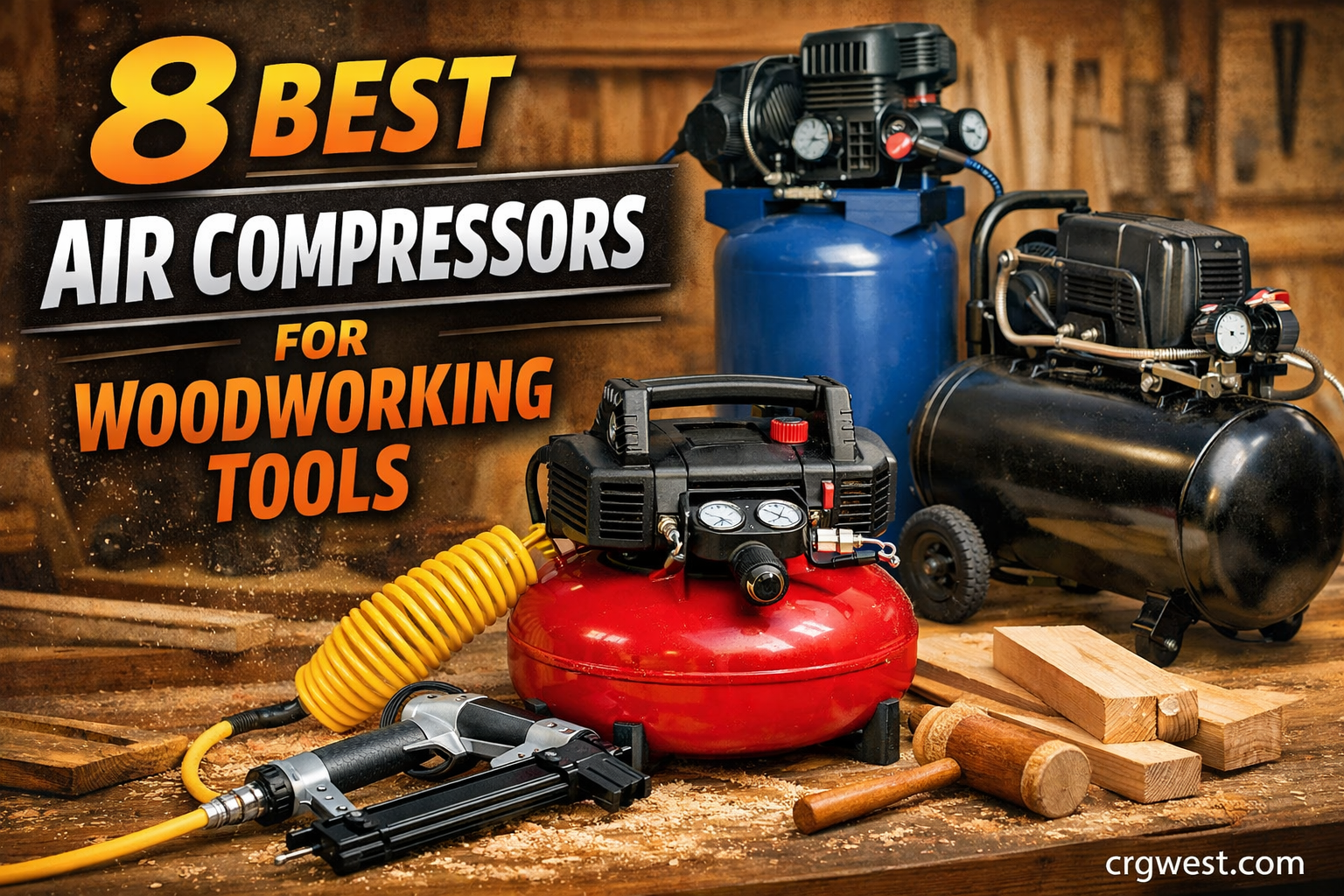 8 Best Air Compressors for Woodworking Tools