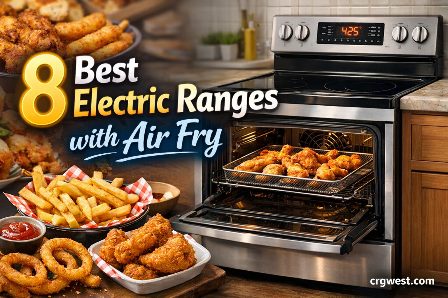 8 Best Electric Ranges with Air Fry