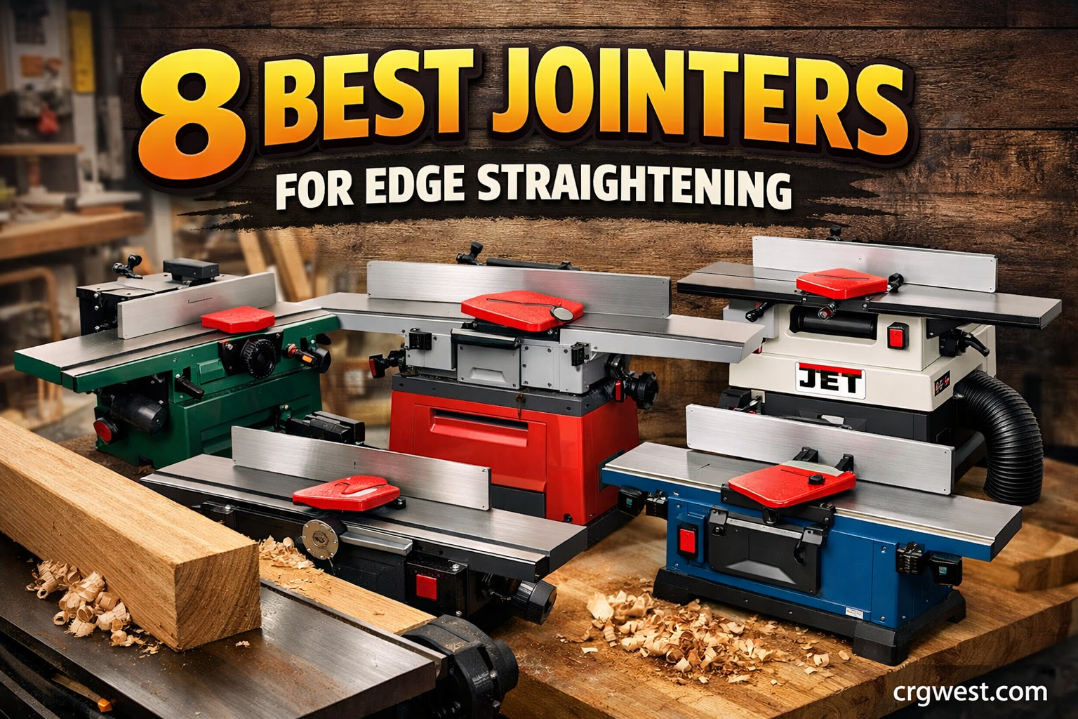 8 Best Jointers for Edge Straightening
