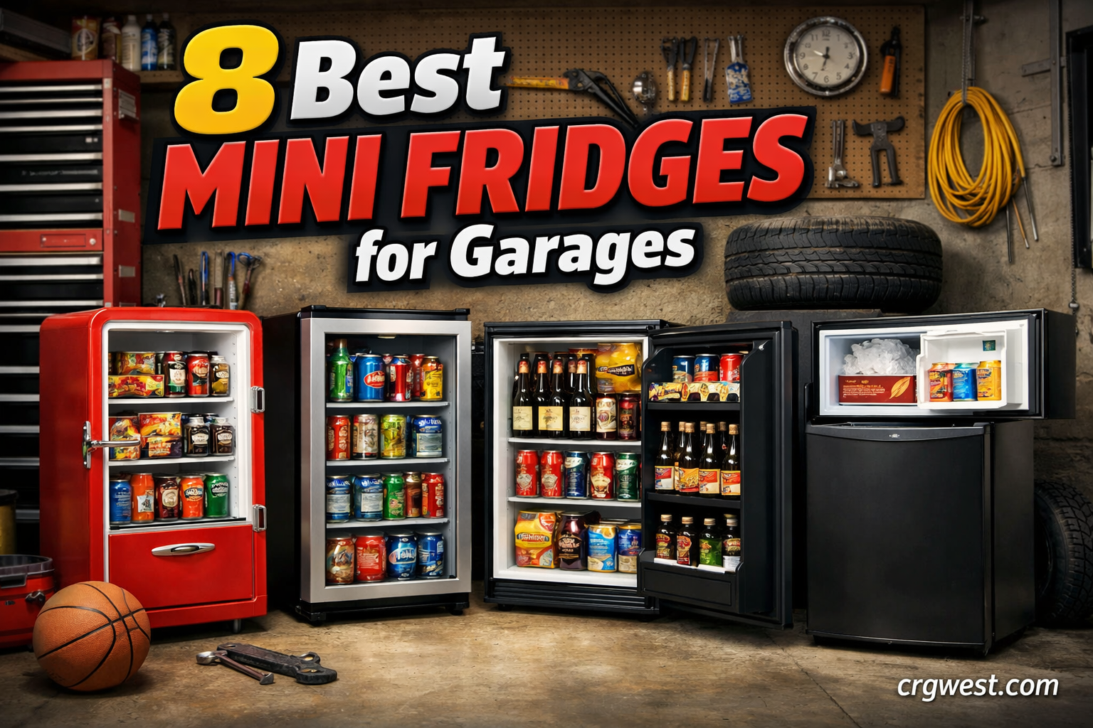 8 Best Mini Fridges for Garages