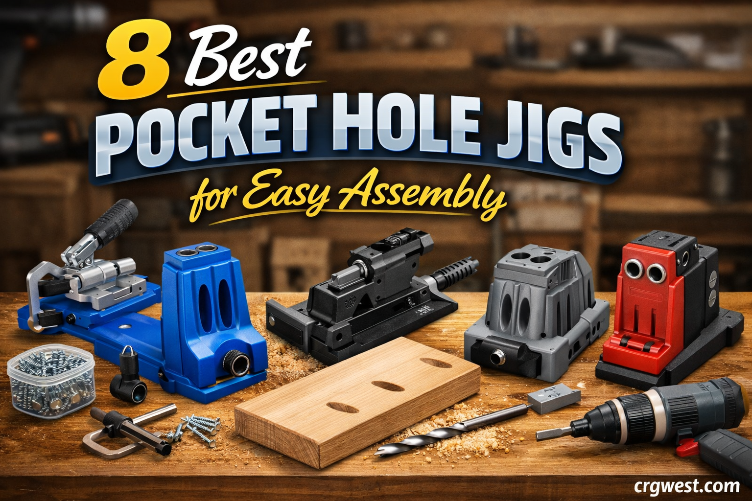 8 Best Pocket Hole Jigs for Easy Assembly