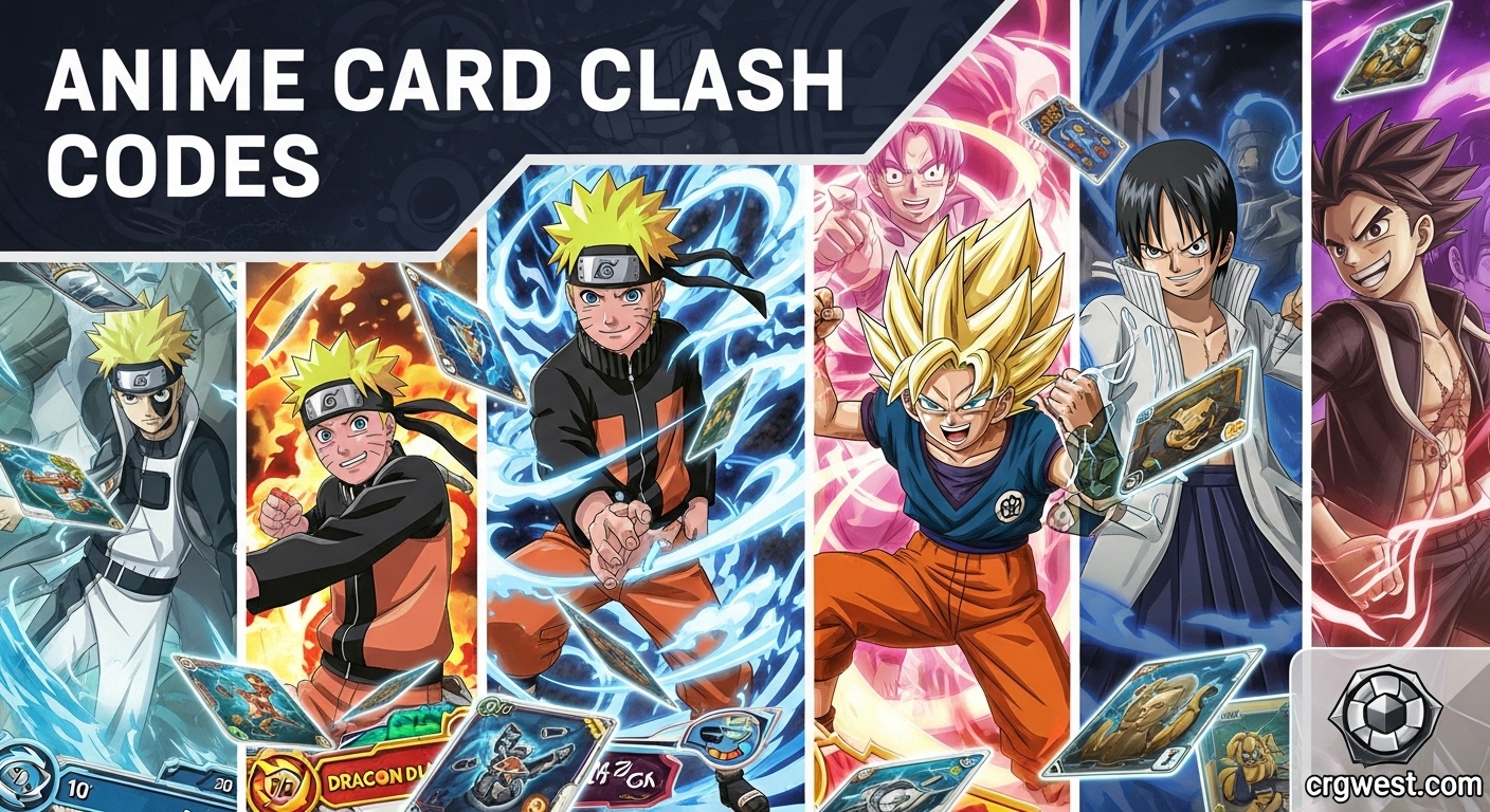 Anime Card Clash Codes