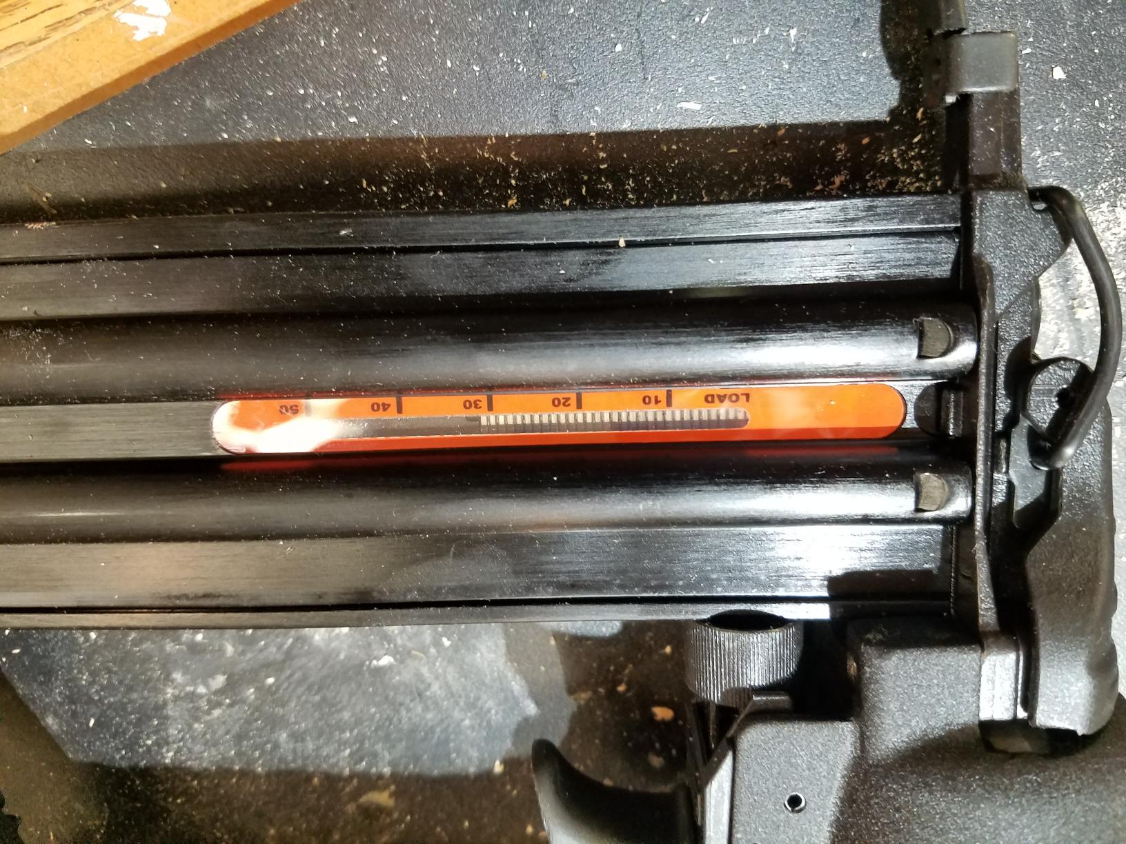 WEN 18-Gauge 3/8-Inch to 2-Inch Pneumatic Brad Nailer - Compatible with Any Air Compressor - (61721) - Customer Photo 1