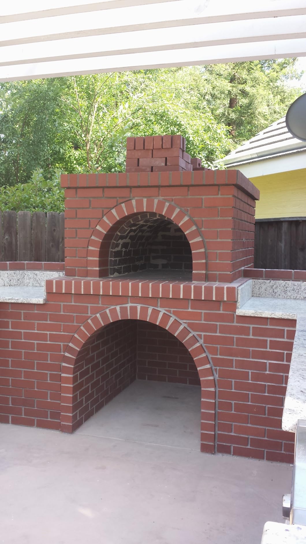 Pizza Oven ⢠Brick Oven ⢠Build an Outdoor Pizza Oven with a DIY-EZ Pizza Oven Kit. The Medium Sized Mattone Barile Pizza Oven Foam Form ⢠Pizza Peel ⢠Peel Hanger ⢠Brass Bristle Pizza Oven Brush Customer Review Pizza Oven ⢠Brick Oven ⢠Build an Outdoor Pizza Oven with a DIY-EZ Pizza Oven Kit. The Medium Sized Mattone Barile Pizza Oven Foam Form ⢠Pizza Peel ⢠Peel Hanger ⢠Brass Bristle Pizza Oven Brush - Customer Photo 1