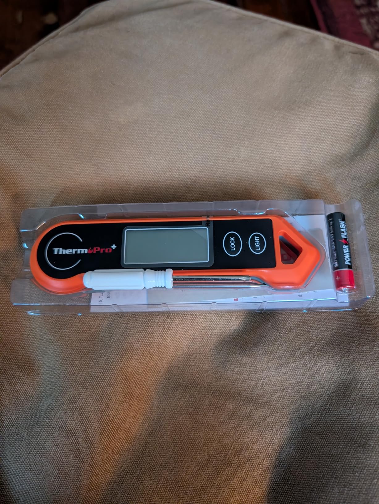 TempPro TP19H Digital Meat Thermometer for Cooking, 1 Sec Instant Read Food Thermometer with Motion-Sensing Wake for BBQ Grill Oil Fry Candy for Fathers Day Gift for Dad Men (Previously ThermoPro) customer photo 1
