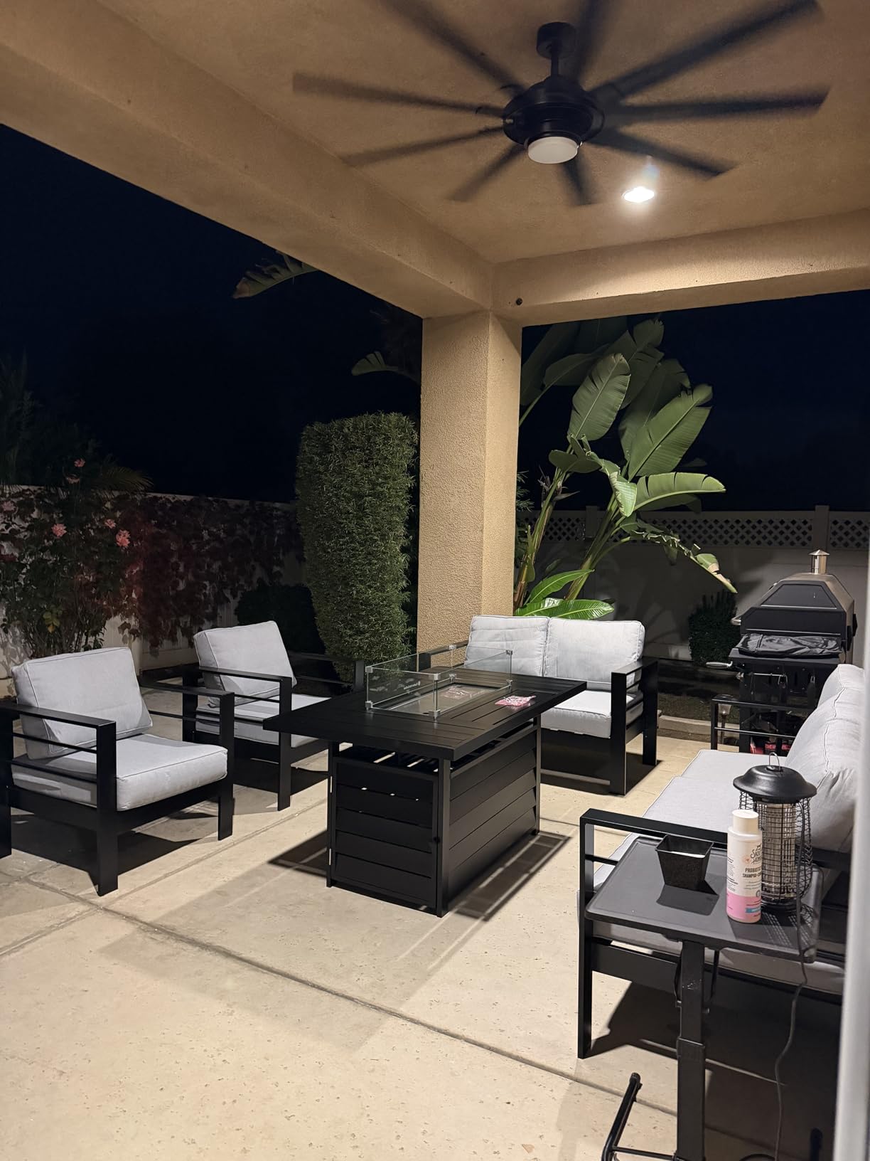 Wisteria Lane Aluminum Patio Furniture Set for All Weather, Oversized Metal Outdoor Furniture Set with 27.5