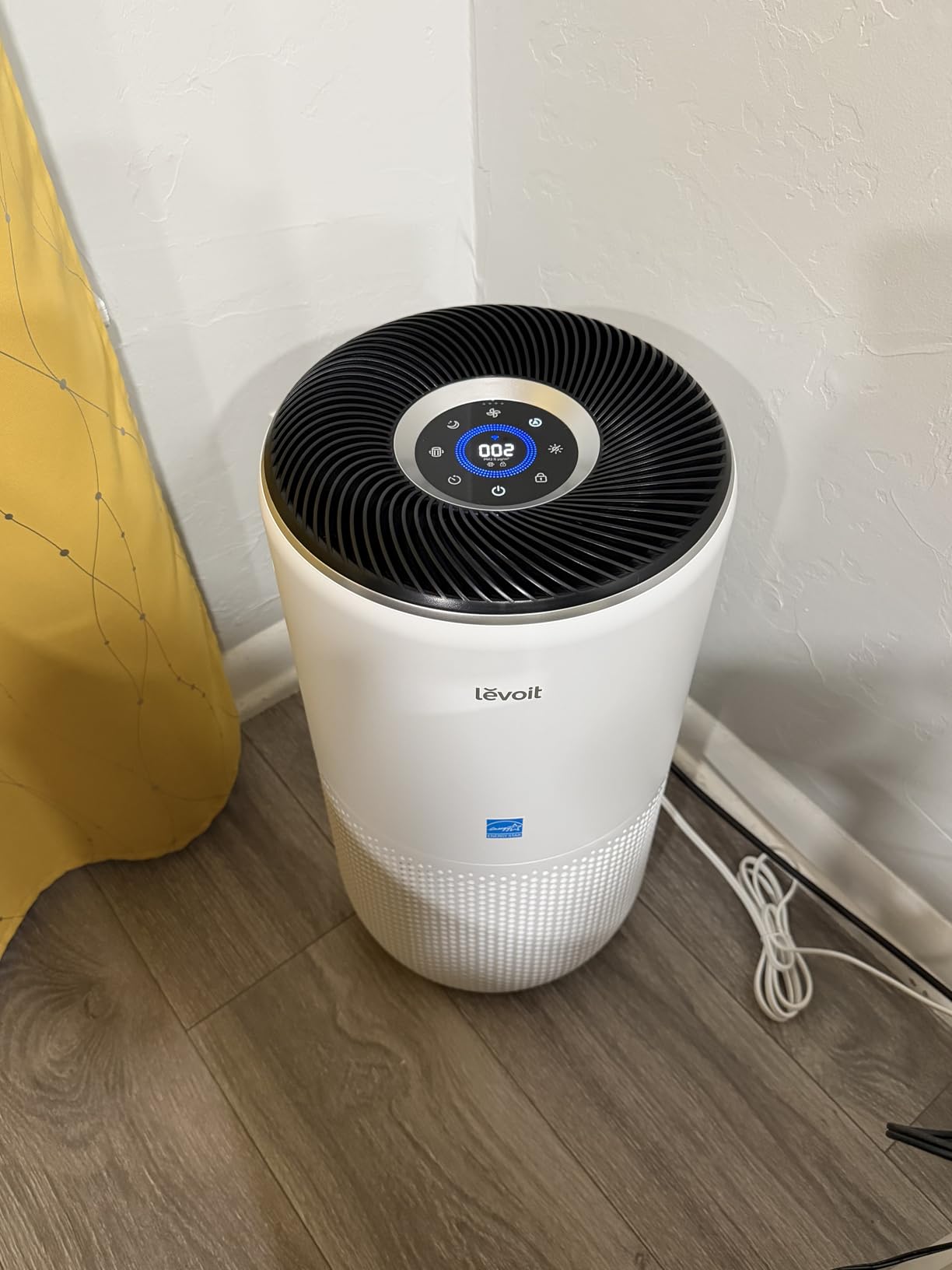 Levoit Air Purifier Core 600S-P for Home Large Room Up to 2933 Ft² With HEPA Sleep Mode, AHAM VERIFIDE, Smart WIFI, PM2.5 Monitor, 3-in-1 Filter For Smoke, Pet Allergies, Dust, Alexa Control customer photo 1