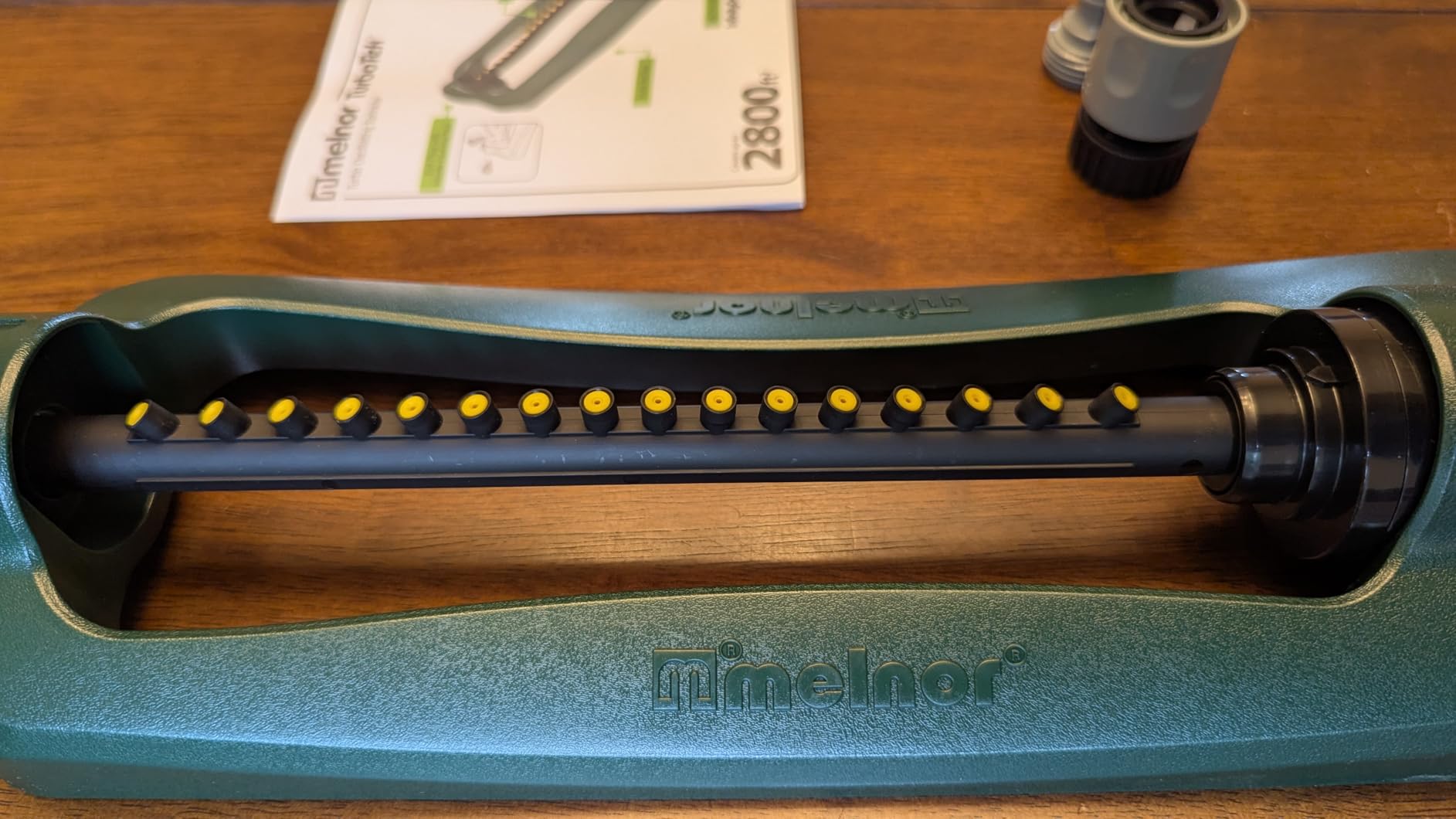 Melnor TurboTek Oscillating Sprinkler Customer Review Melnor TurboTek Oscillating Sprinkler - Customer Photo 1