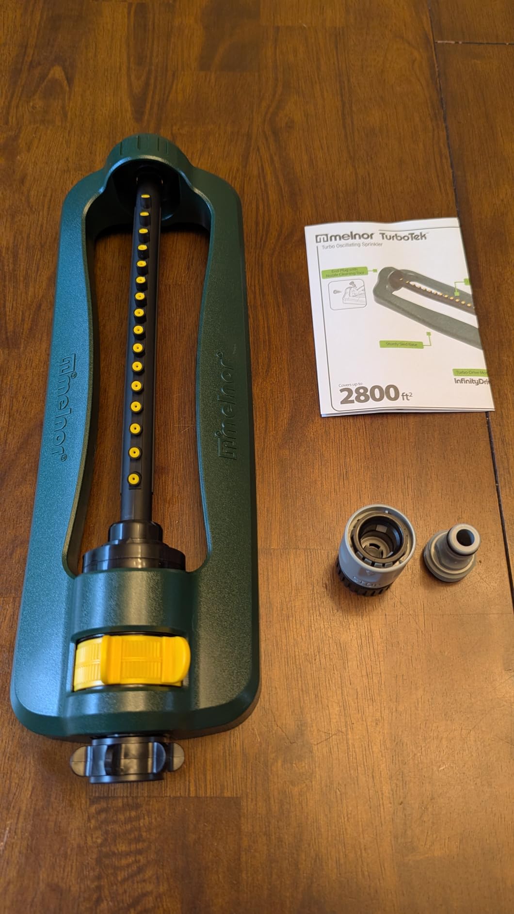 Melnor TurboTek Oscillating Sprinkler Customer Review Melnor TurboTek Oscillating Sprinkler - Customer Photo 2