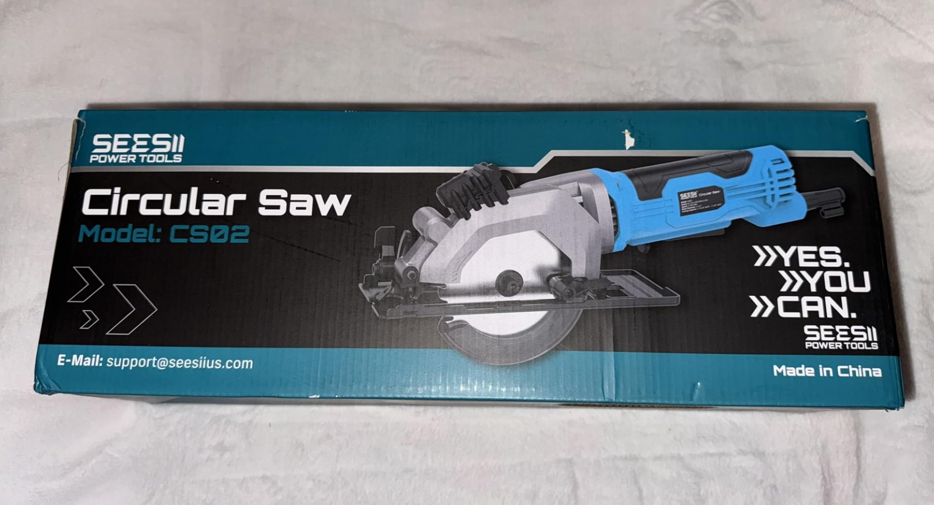 Seesii Mini Circular Saw with Laser Guide,4.8A 4000 RPM Compact Corded Circular Saw with Rip Guide,3 Blades (4-1/2 Seesii Mini Circular Saw with Laser Guide,4.8A 4000 RPM Compact Corded Circular Saw with Rip Guide,3 Blades (4-1/2