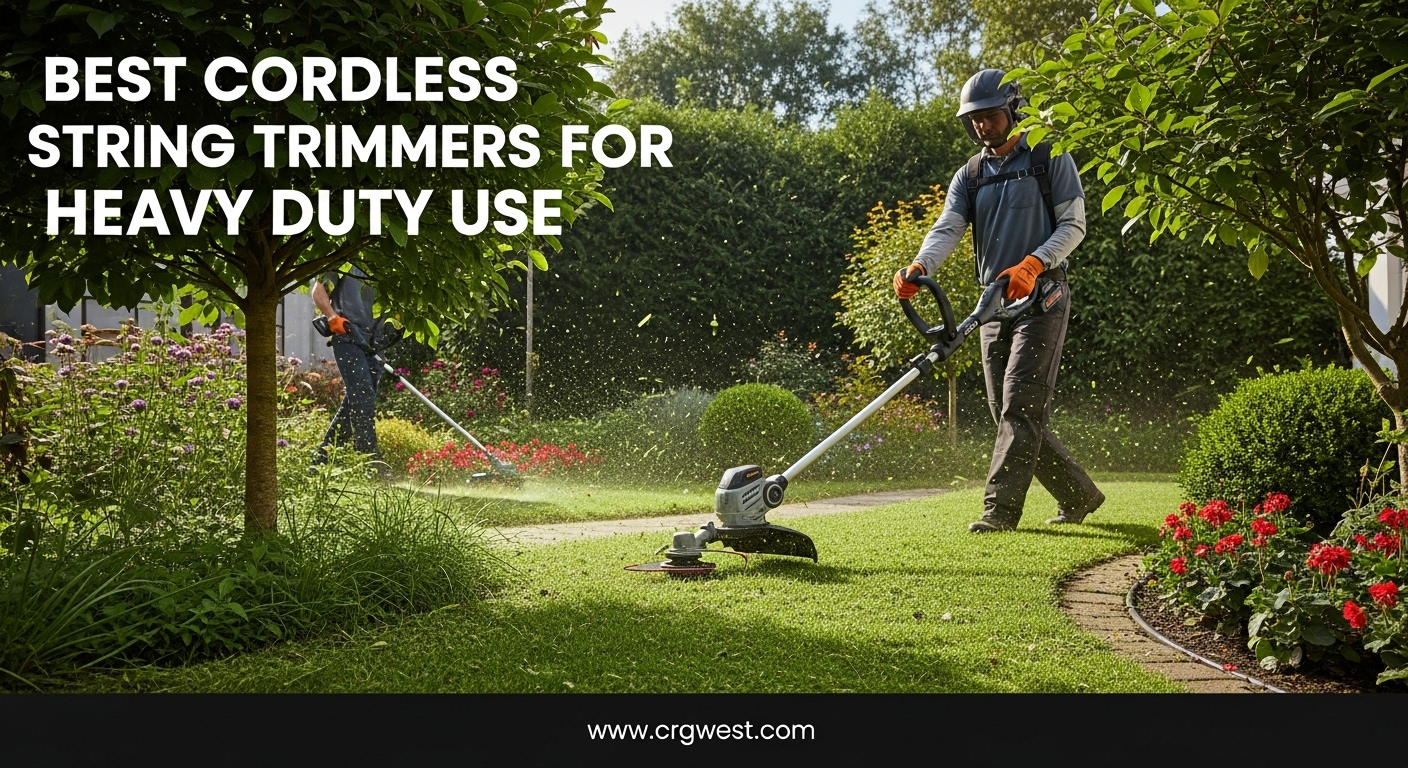 Best Cordless String Trimmers for Heavy Duty Use