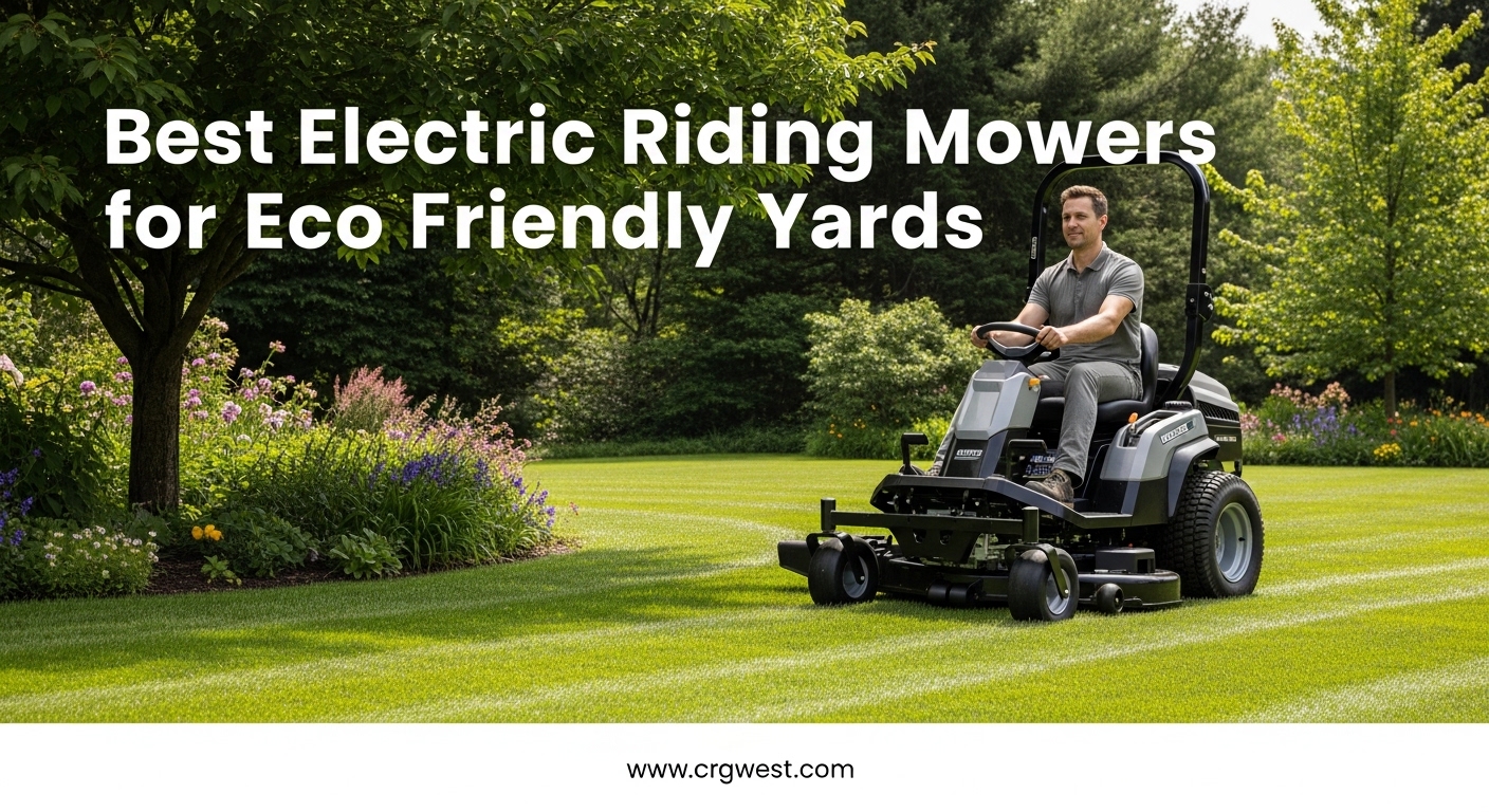 Best Electric Riding Mowers for Eco Friendly Yards