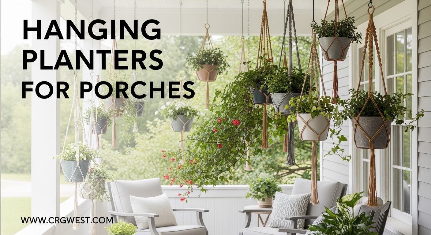 Best Hanging Planters for Porches