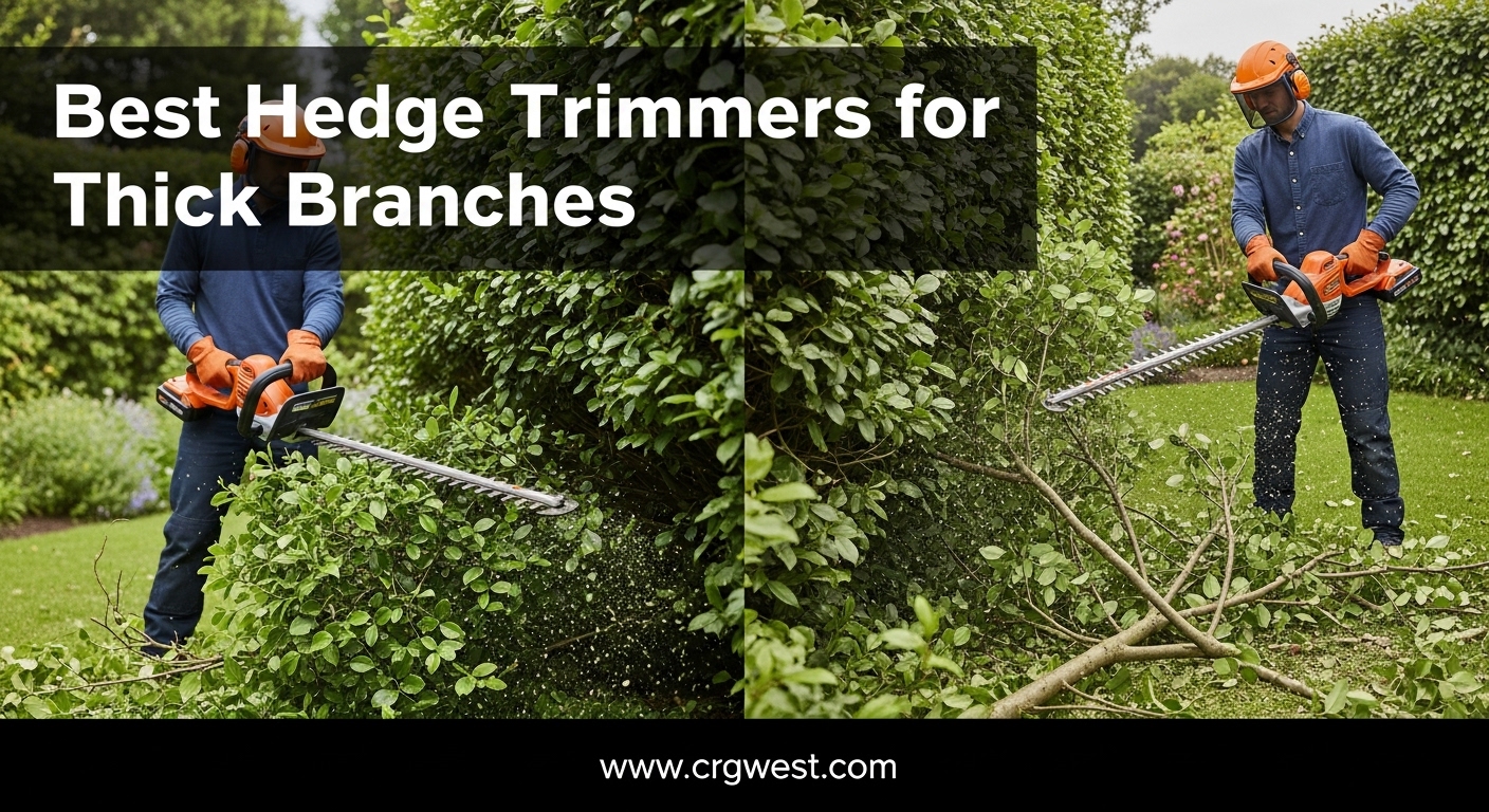 Best Hedge Trimmers for Thick Branches