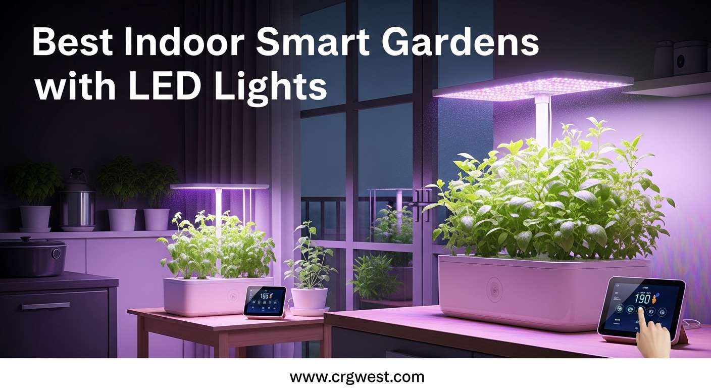 Best Indoor Smart Gardens with LED Lights