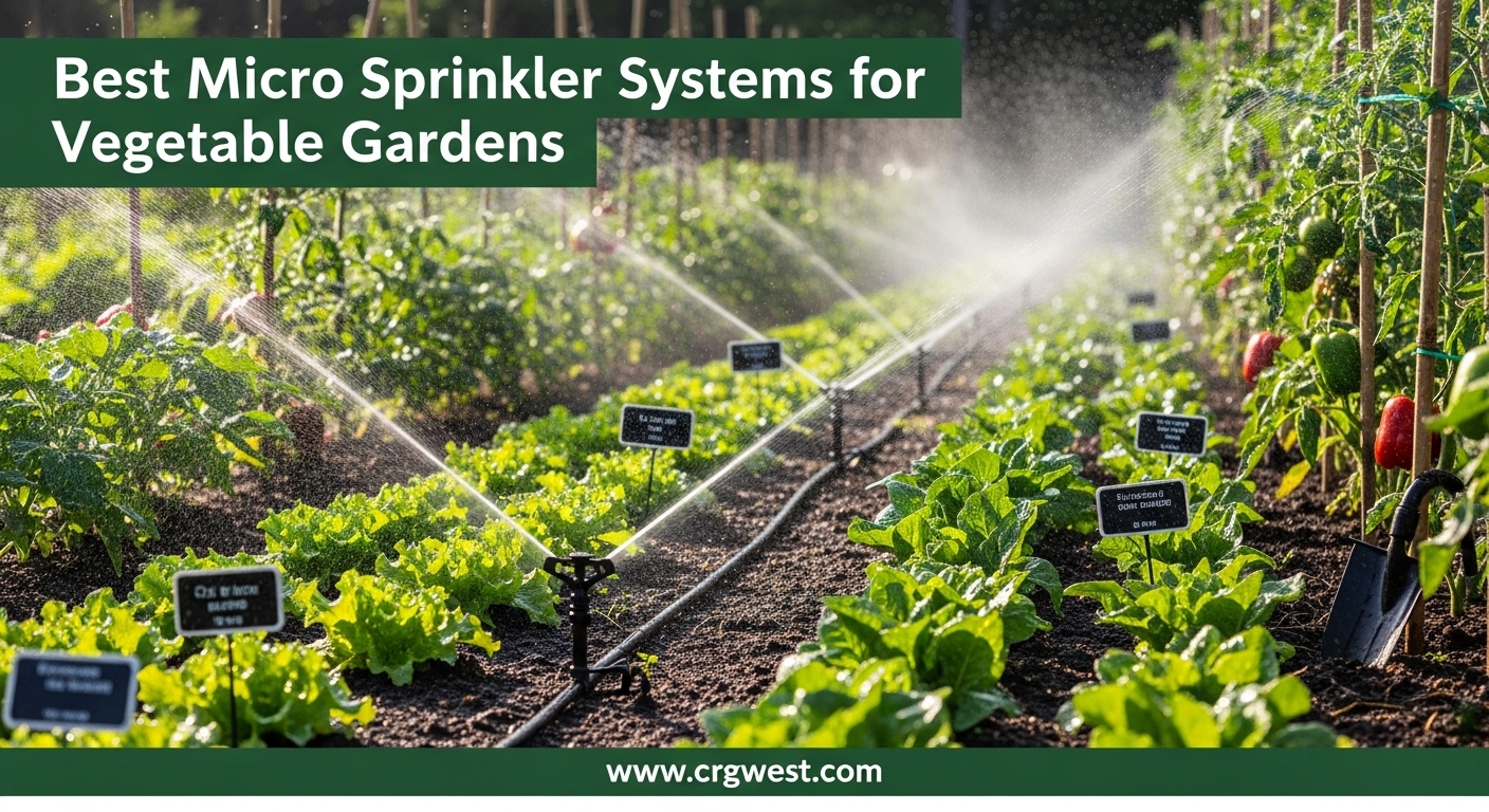 Best Micro Sprinkler Systems for Vegetable Gardens