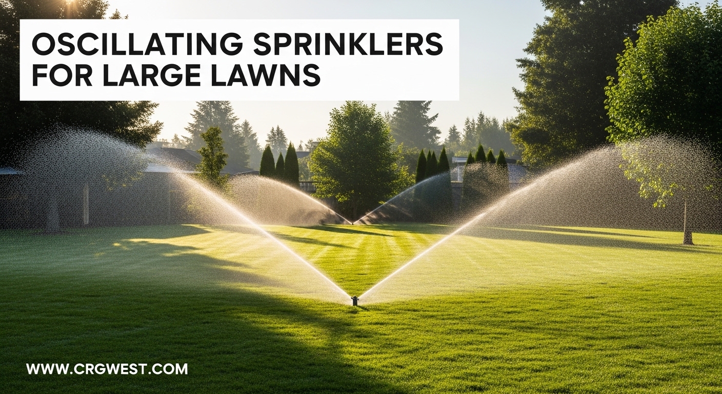 Best Oscillating Sprinklers for Large Lawns
