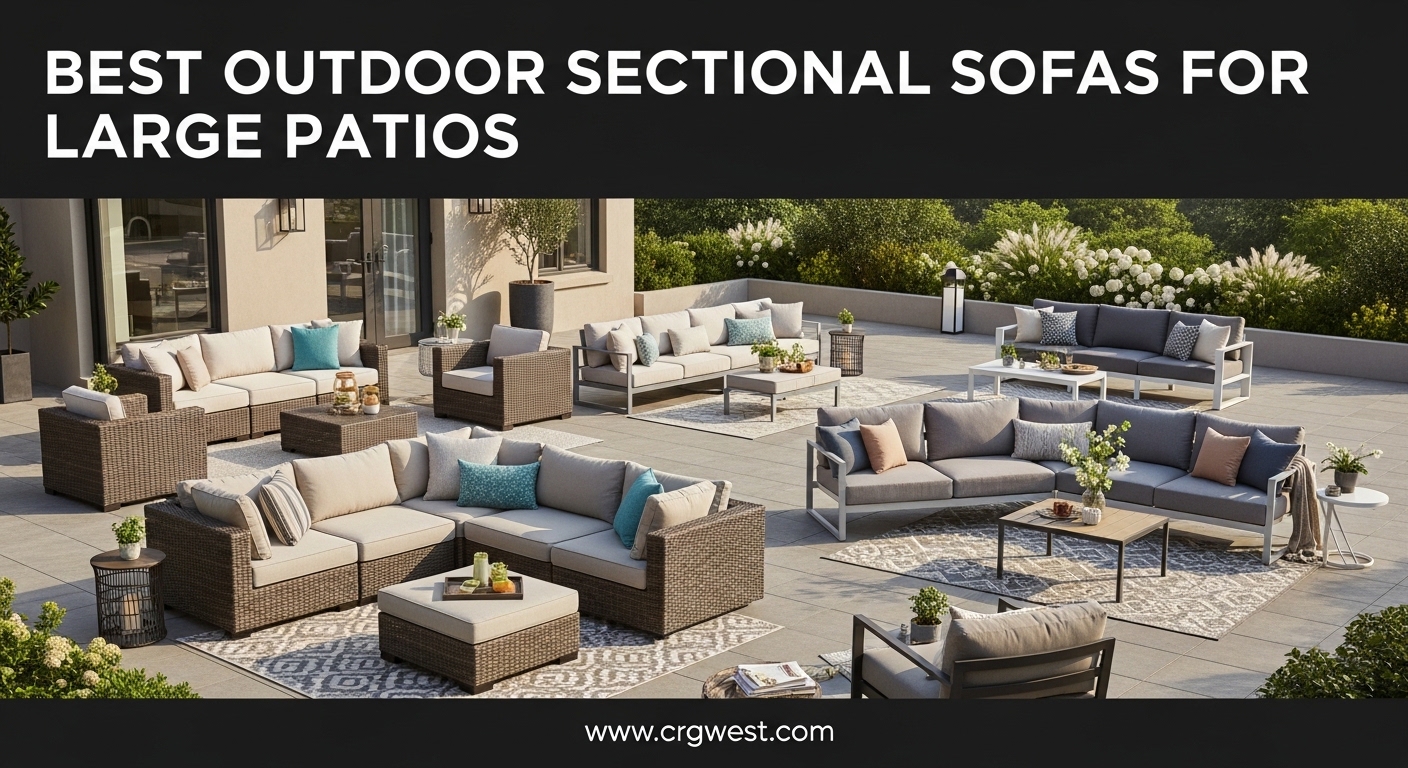 Best Outdoor Sectional Sofas for Large Patios