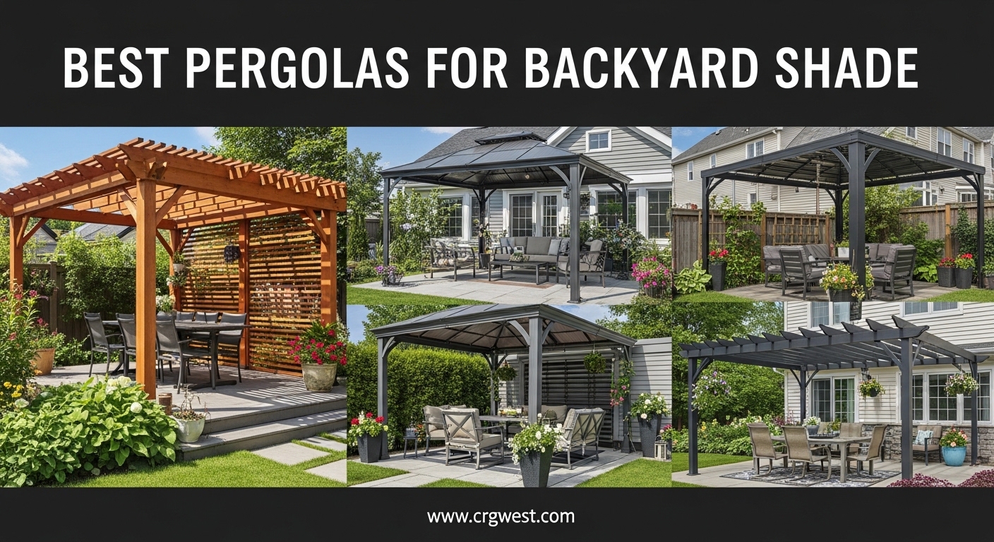 Best Pergolas for Backyard Shade