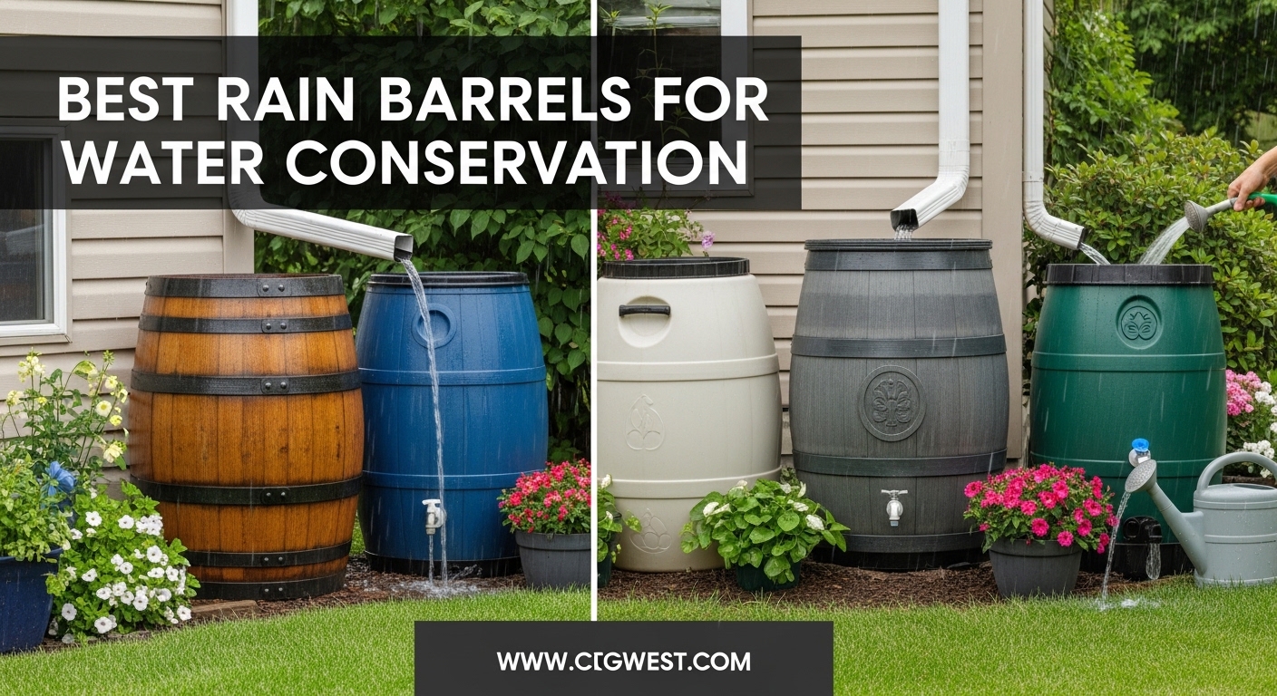 Best Rain Barrels for Water Conservation