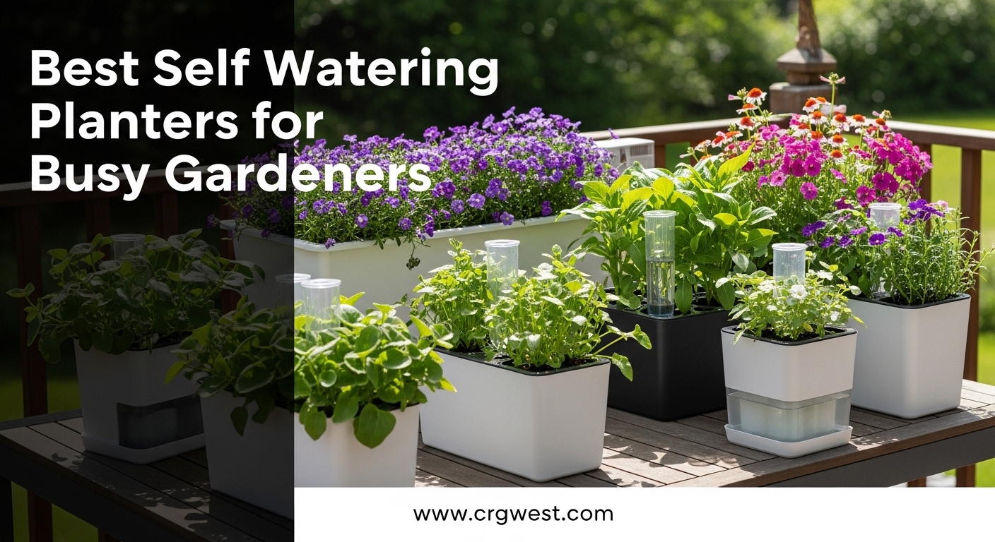 Best Self Watering Planters for Busy Gardeners