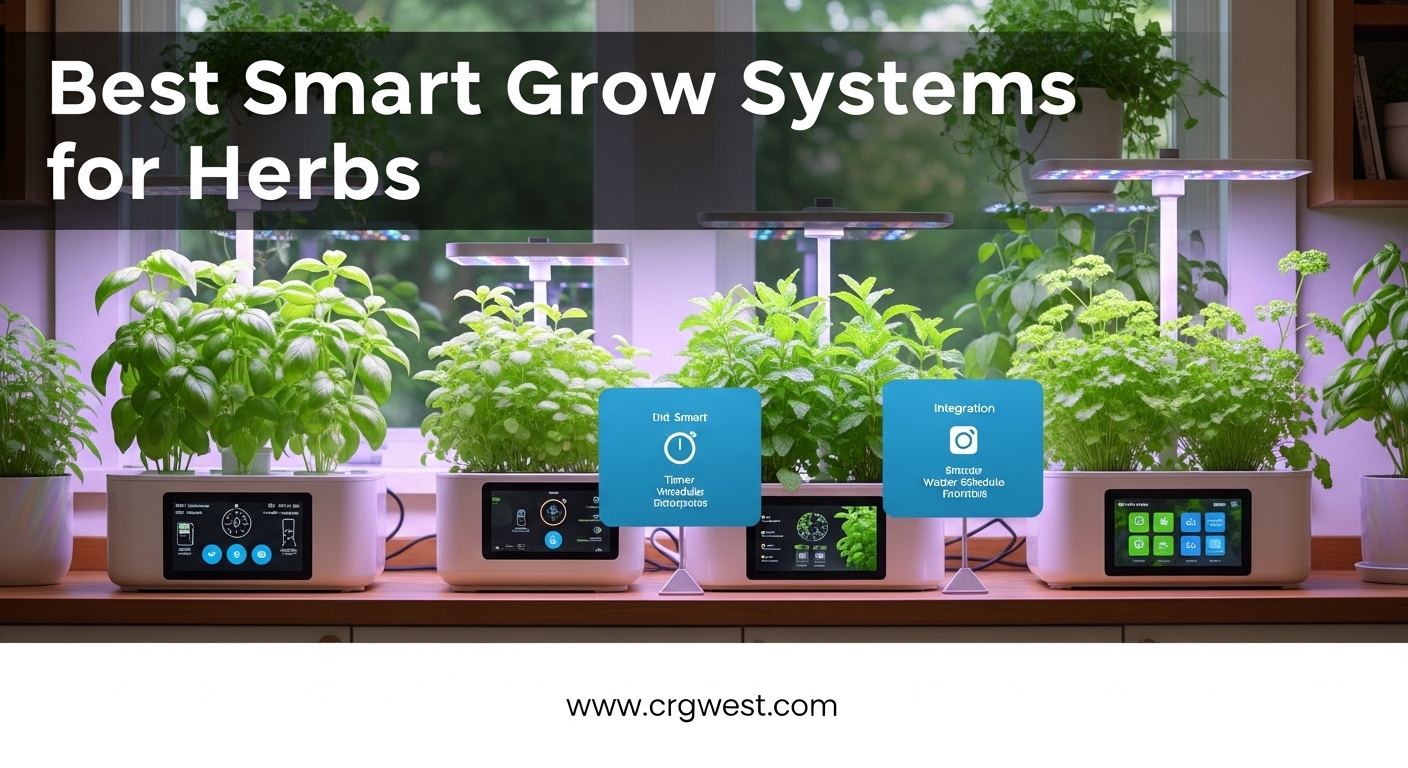 Best Smart Grow Systems for Herbs