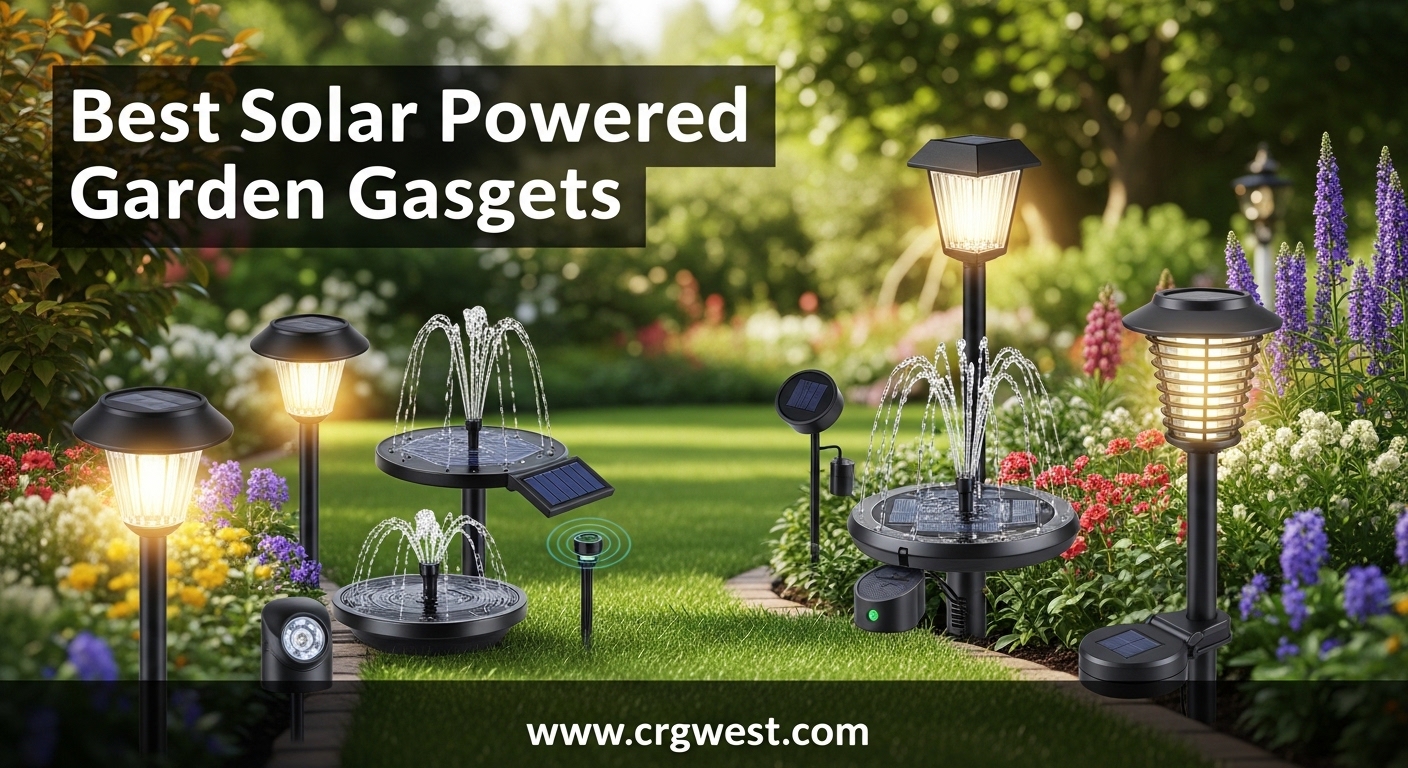 Best Solar Powered Garden Gadgets