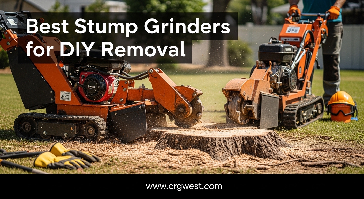 Best Stump Grinders for DIY Removal