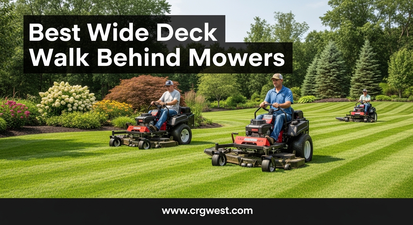 Best Wide Deck Walk Behind Mowers
