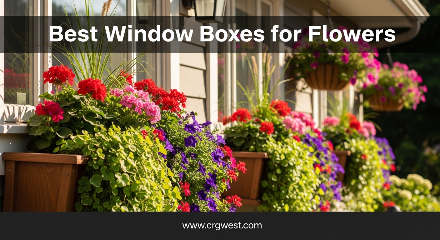 Best Window Boxes for Flowers