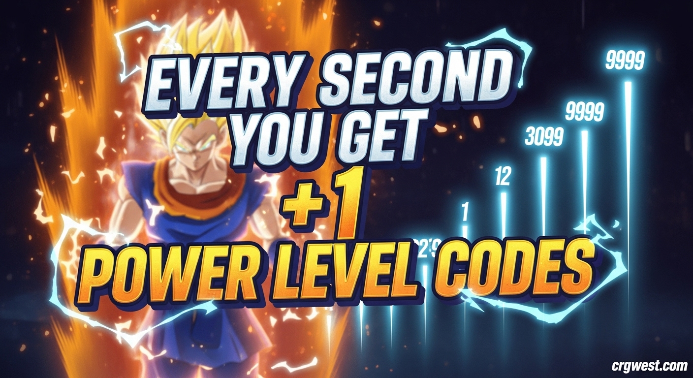 Every Second You Get +1 Power Level Codes