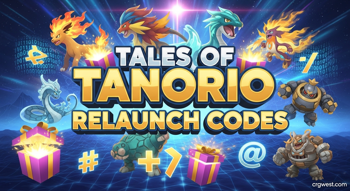 Tales of Tanorio Relaunch Codes