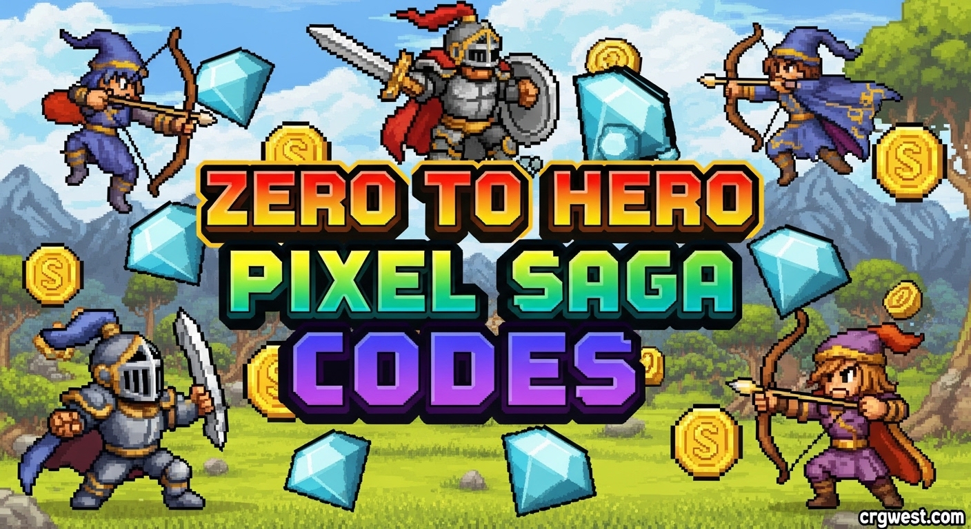 Zero to Hero Pixel Saga Codes