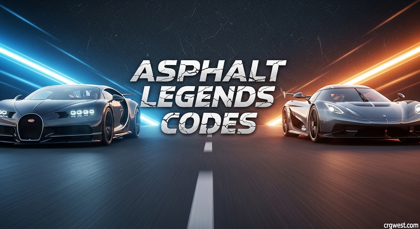 Asphalt Legends Codes
