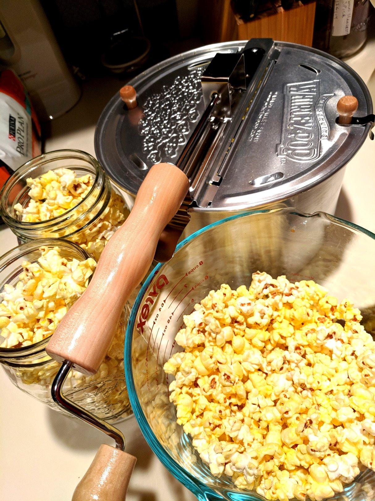 Aluminum 6 Qt Whirley-Pop Popcorn Popper - Customer Photo 2