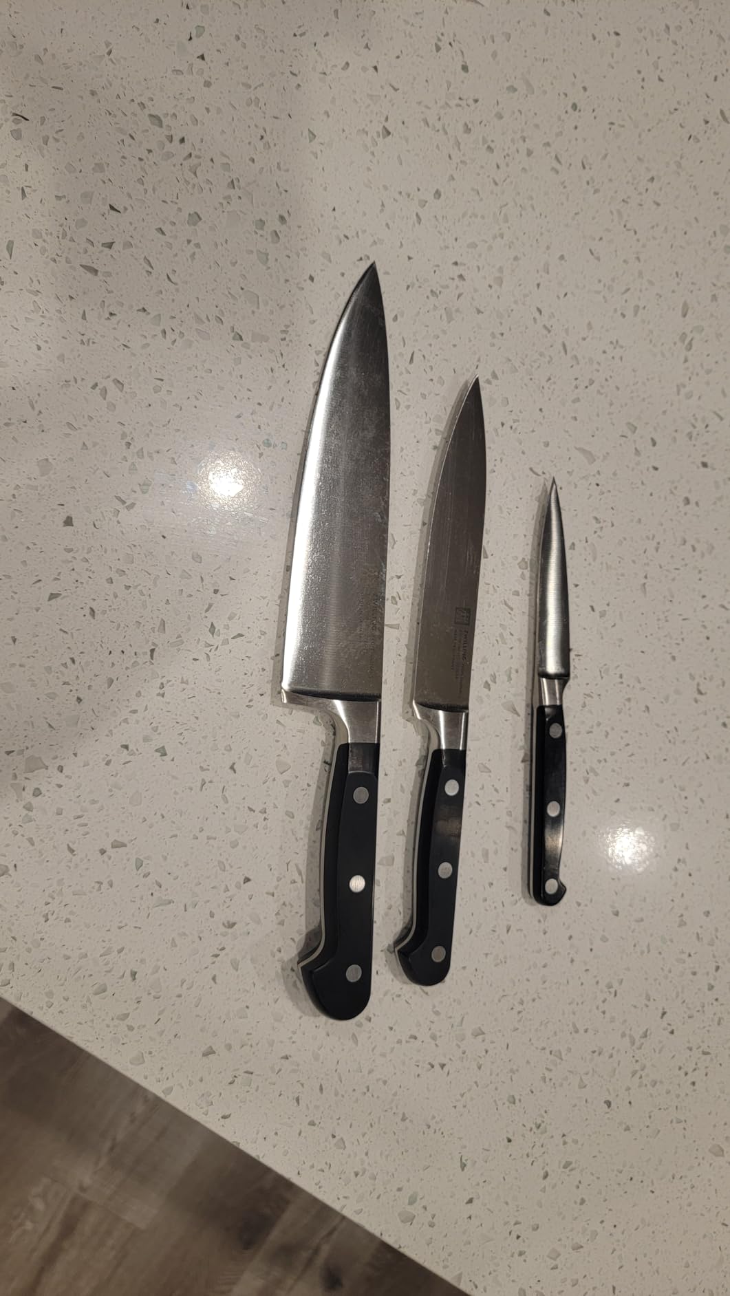 Zwilling Professional S J.A Henckels 3 Piece Knives Set - Customer Photo 1