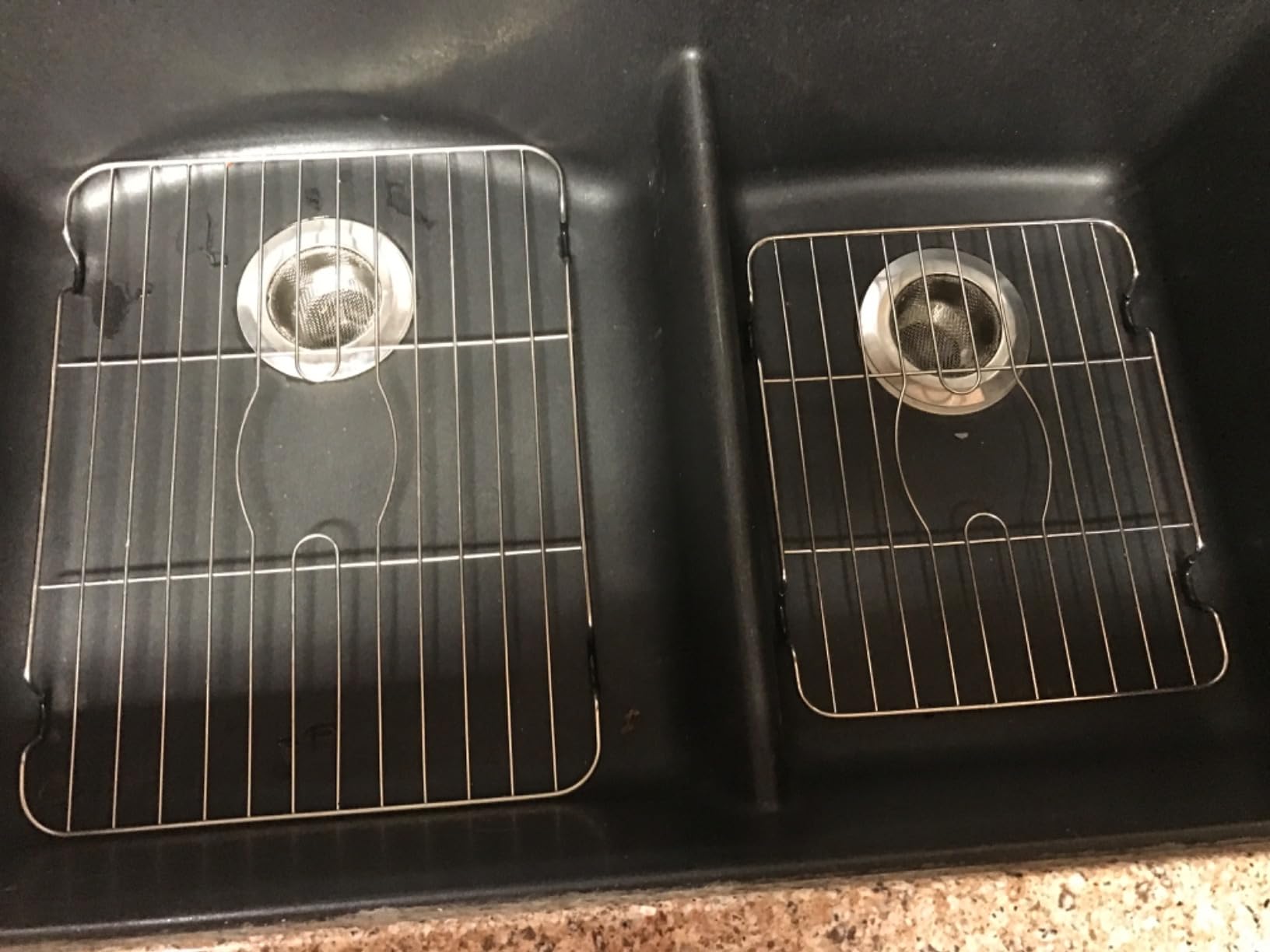 Better Houseware Sink Protectors for Kitchen Sink, Rust-Resistant Scratch-Preventing Stainless Steel Sink Protector Grid, Non-Slip Kitchen Sink Rack for Washing, 16 x 12 x 1 Inch - Customer Photo 5