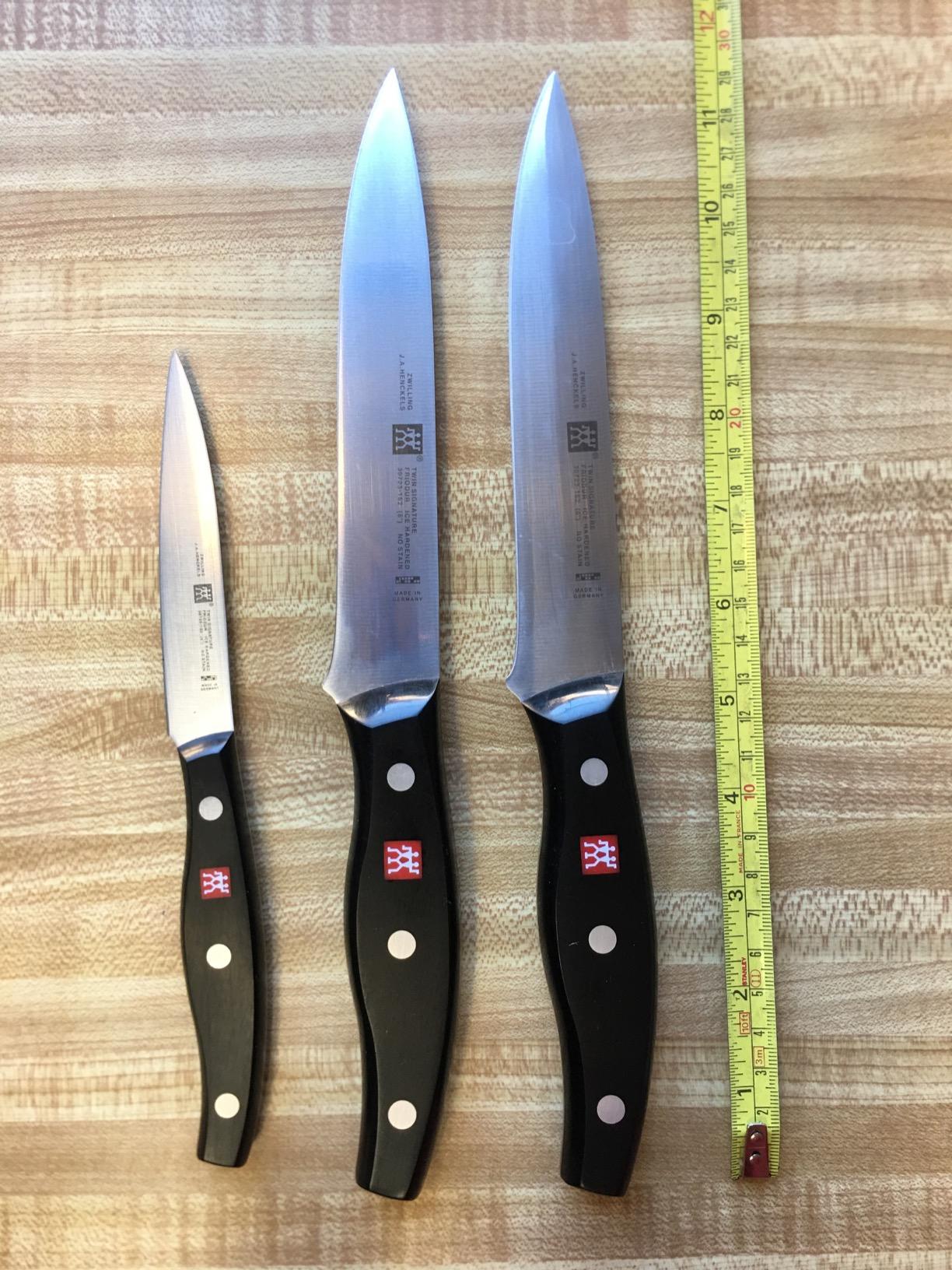 ZWILLING Twin Signature 3-pc Starter Knife Set - Customer Photo 5