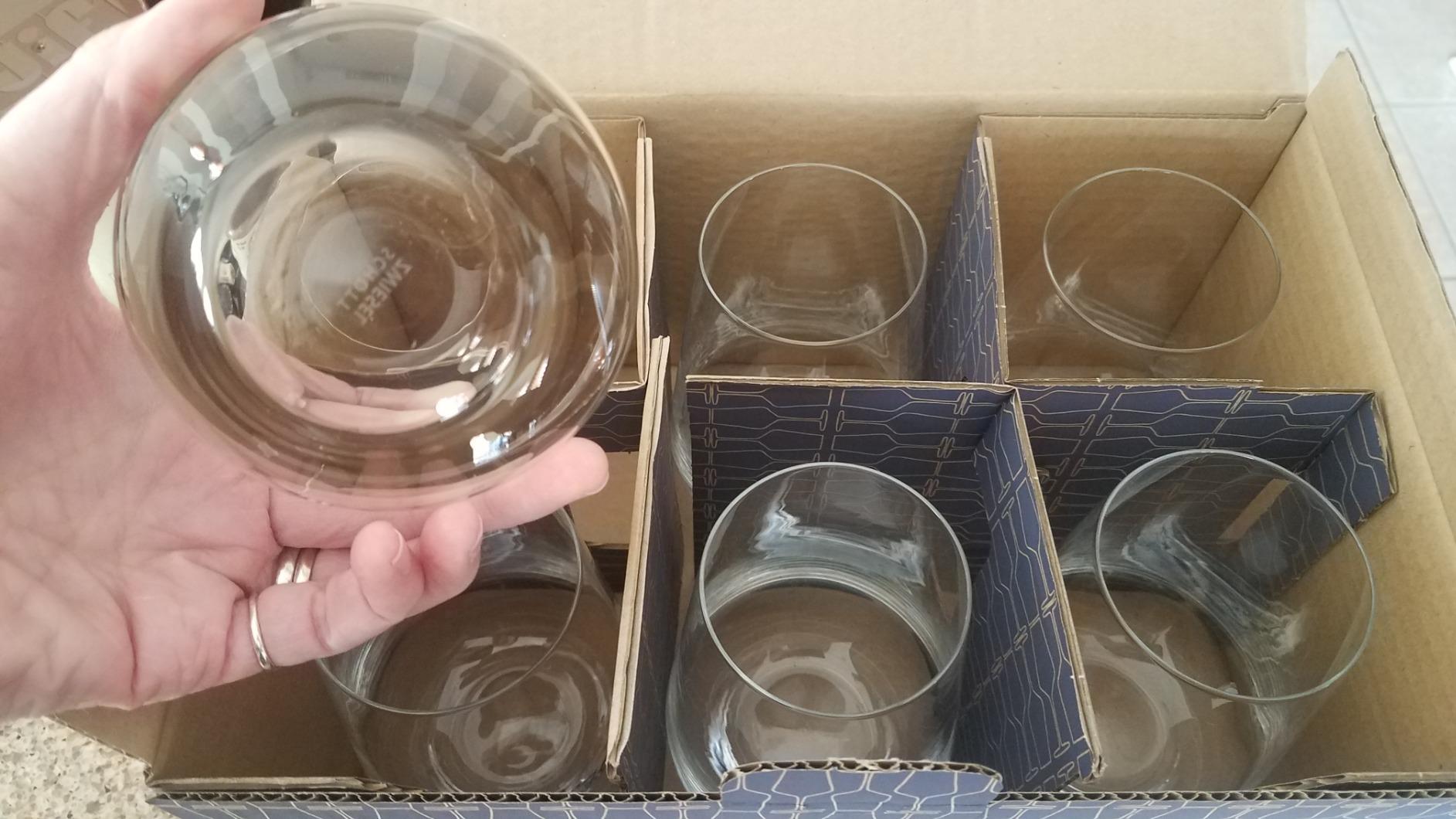 ZWIESEL GLAS Pure Whiskey Glass (Set of 6), Tumblers for Whiskey, Dishwasher-Safe Tritan Crystal Glasses, Made in Germany (13 Ounce) - Customer Photo 1