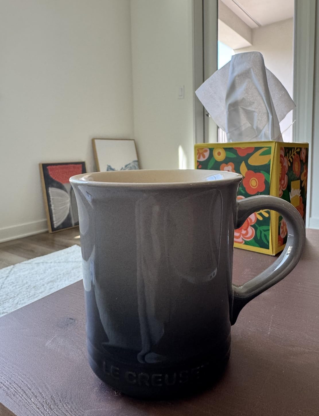 Le Creuset Stoneware Vancouver Mug, 14 oz., Cerise - Customer Photo 2