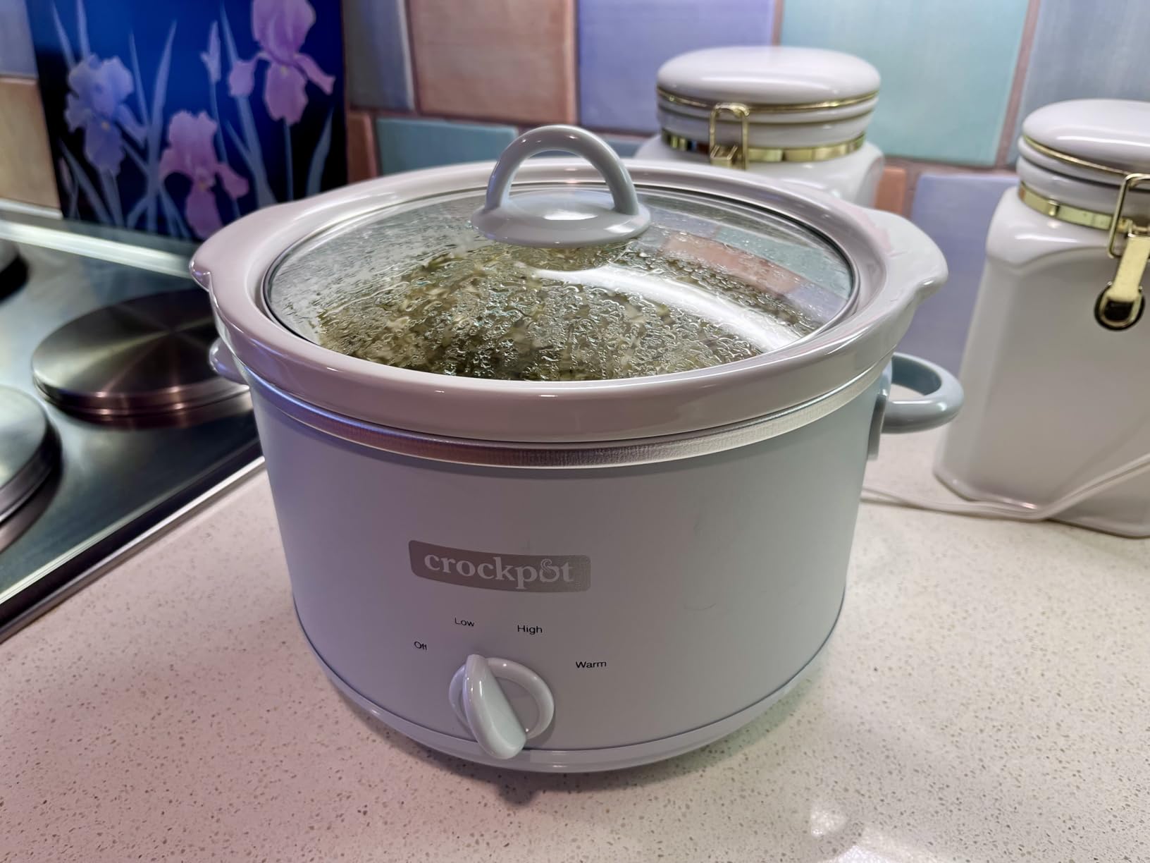Crock-Pot 2-Quart Manual Slow Cooker, Feeds 2+ People, Great for Small Meals, Dips, & Sides; Removable Stoneware is Oven & Dishwasher-Safe, Black customer photo 1