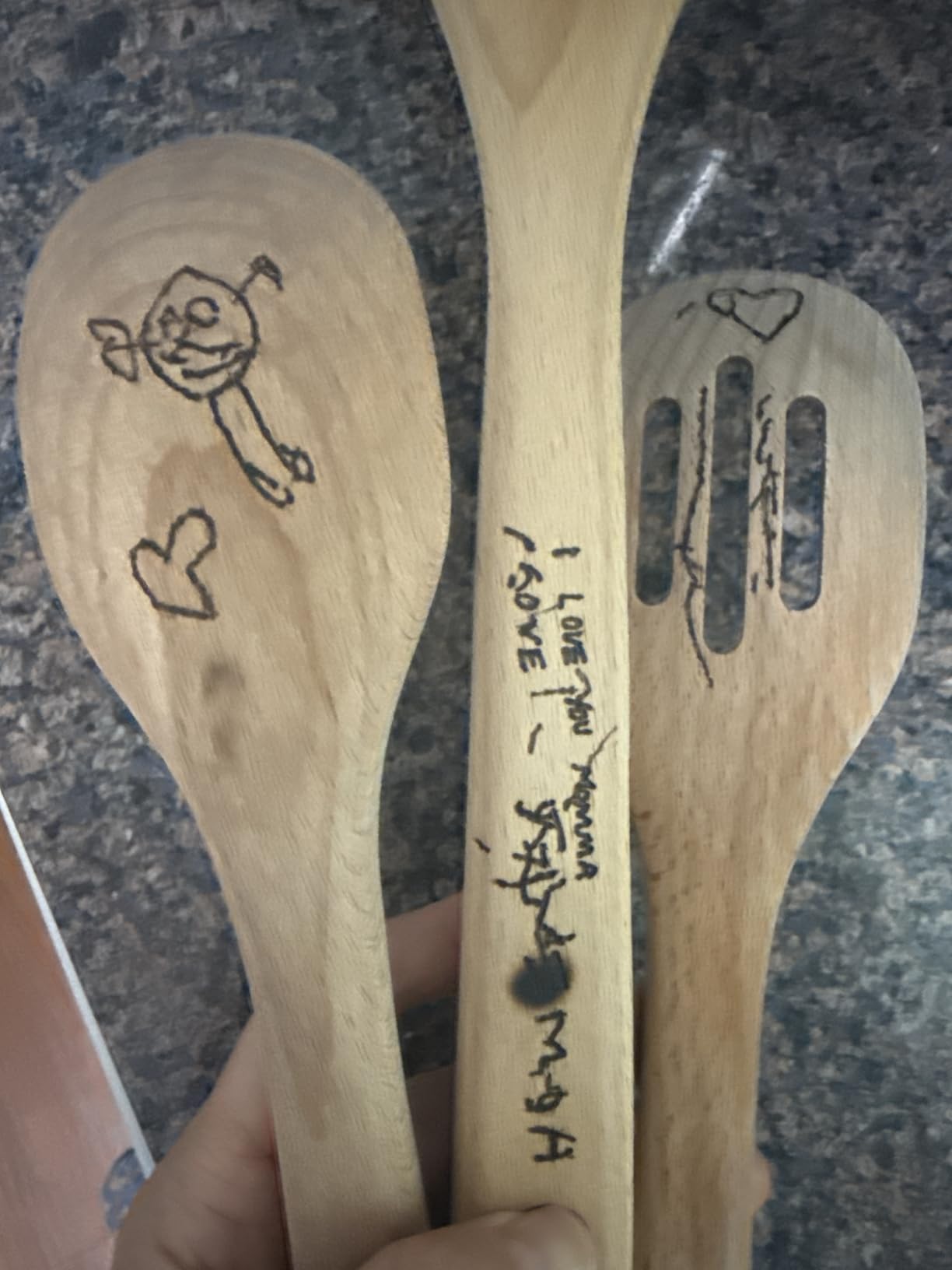 OXO Good Grips 3-Piece Wooden Utensil Set - Customer Photo 1