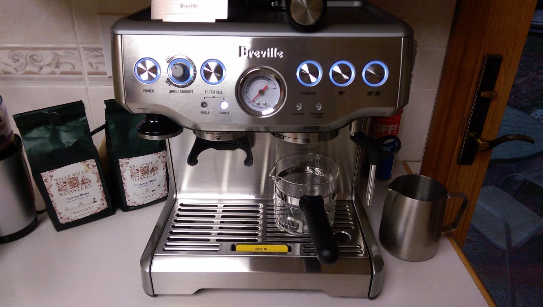 Breville Barista Express Espresso Machine BES870XL, Brushed Stainless Steel - Customer Photo 3